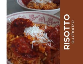 Risotto au chorizo