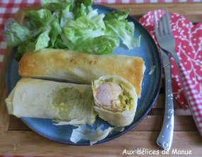Croustillants de légumes aux saucisses de Francfort