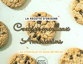 Cookies moelleux américains