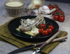 Anguille de l'Allier à la crème d'échalote