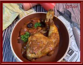 Poulet à la cacciatore