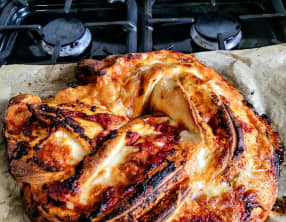 Pizza babka au levain