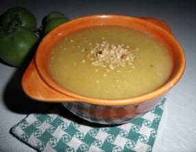 Soupe de tomates vertes