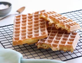 Gaufres croustillantes