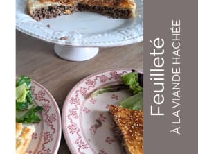 Feuilleté à la viande hachée