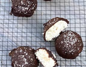 Bouchées chocolat, coco