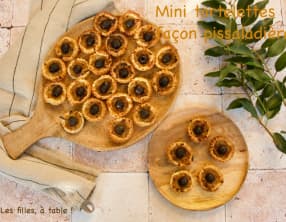 Mini tartelettes façon pissaladière