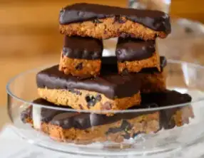 Barres de céréales avoine chocolat