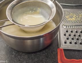 Crème vanille gingembre