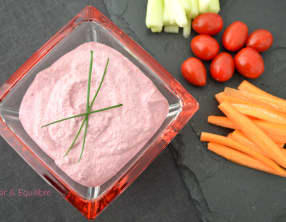 Tartinade betterave ricotta