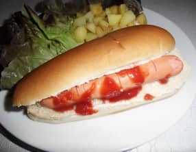 Hot dog d’Halloween