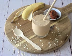 Smoothie à la banane et aux tomates séchées