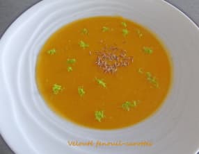 Velouté fenouil carottes
