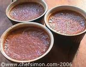 Crème brûlée à la chicorée