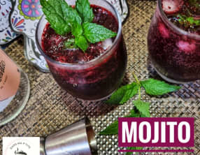 Mojito myrtille alias le mojito des vampires