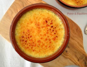 Crème brûlée vanille de Christophe Felder