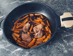 Joues de porc au miel