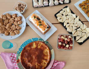 Cake au chorizo et aux noix