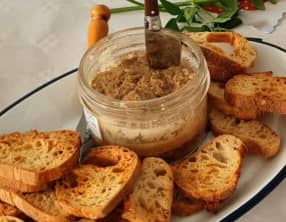 Rillettes de faisans et de magrets au piment d'Espelette