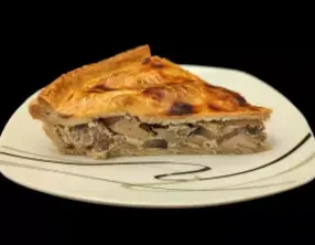 Tourte aux champignons