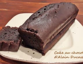 Cake au chocolat d'Alain Ducasse