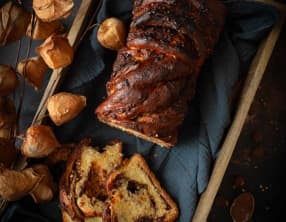 Babka chocolat et praliné sarrasin