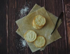 Tuiles noix de coco et vanille