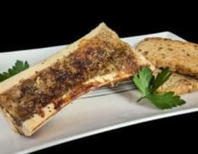 Os à moelle au four