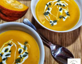 Velouté de potiron à la vanille selon Alain Ducasse