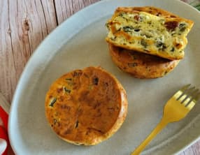 Clafoutis de blettes et de raisins