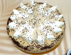 Entremets cappuccino