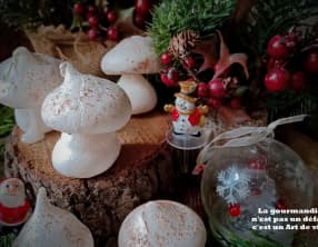 Champignons en meringue