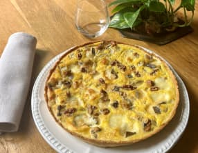 Quiche à l'endive et au Bleu