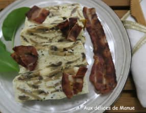 Terrine de champignons à la ricotta et parmesan