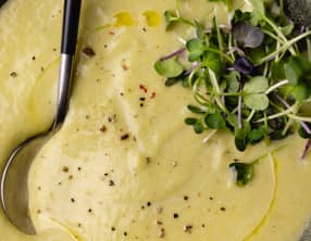 Soupe poireaux et pommes de terre