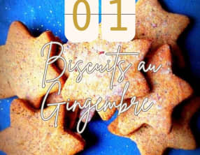 Biscuits au sarrasin et au gingembre