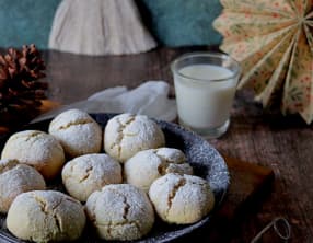 Crinkles au citron sans gluten lait oeuf