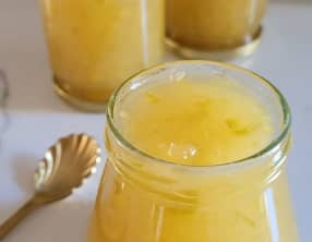 Confiture de cédrat et pointe de menthe