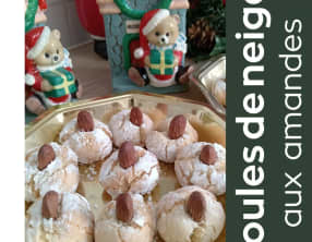 Boules de neige aux amandes