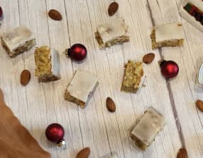 Tranches glacées aux amandes