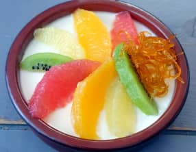 Une crème, ce dessert !