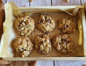Cookies chocolat cacahuète