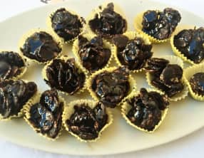 Des roses des sables au chocolat faciles