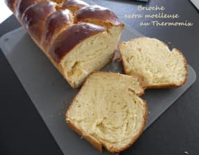 Brioche extra moelleuse au Thermomix