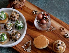 Blinis au fauxmage sans gluten lait œuf