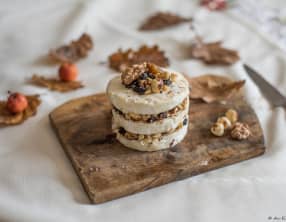 Brillat Savarin farci aux mendiants