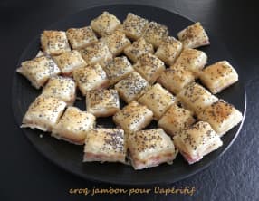 Croq jambon pour l'apéritif