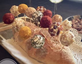 Billes apéritives au chèvre frais