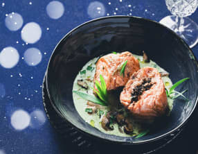 Ballotines de saumon de Norvège