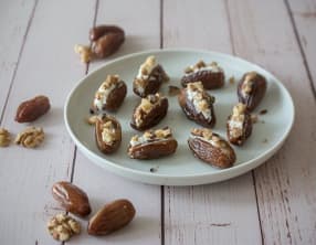 Dattes farcies au chèvre